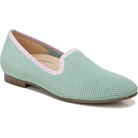 Vionic Willa Knit Loafers Mint Green Pink  Comfortable Slip On Shoes Size 7.5 - Picture 1 of 5
